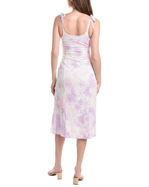 Saltwater Luxe Pink Tank Midi Dress