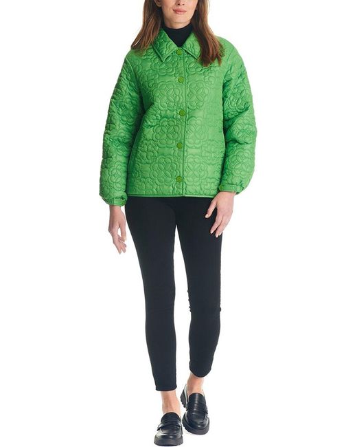 Kate Spade Green Quilted Jacket