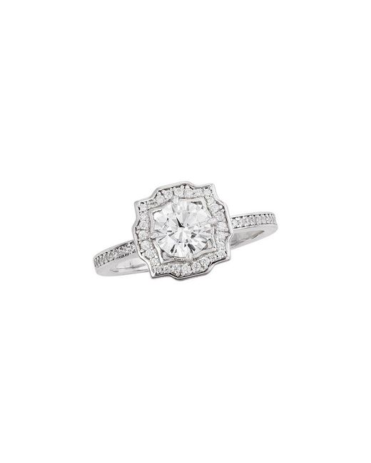 Savvy Cie White Cz Solitaire Ring