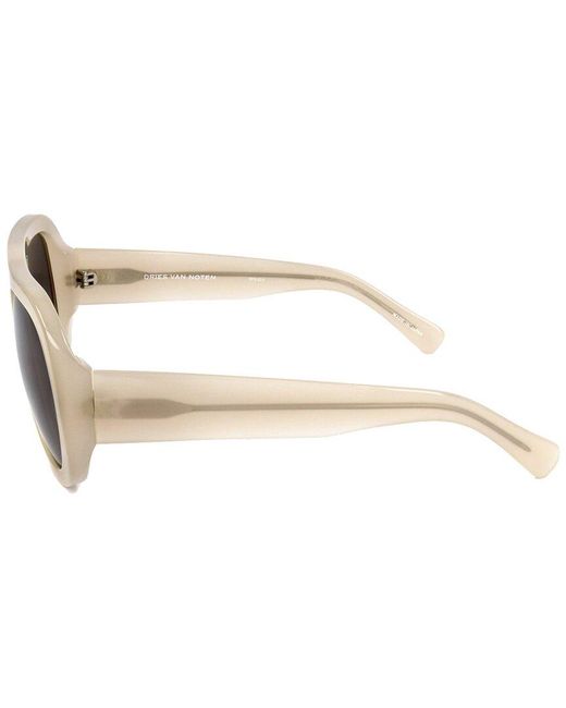 Linda Farrow White Dvn25l 54mm Sunglasses