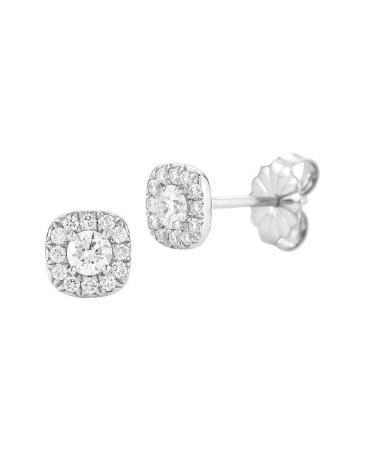 Nephora White 14K 0.41 Ct. Tw. Diamond Earrings
