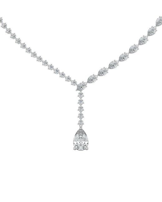 Sabrina Designs Lab Grown Diamonds Metallic 14K 9.72 Ct. Tw. Lab-Grown Diamond Lariat Necklace