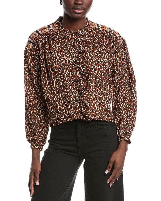 ANNA KAY Brown Samario Blouse
