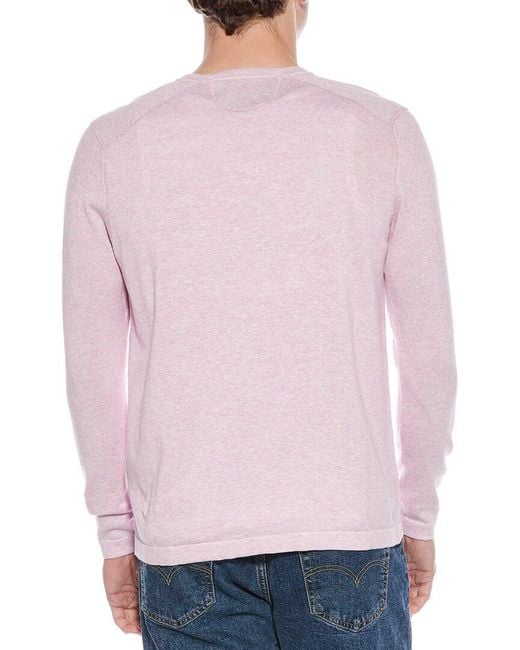 Raffi Pink Reversible Venley Sweatshirt for men