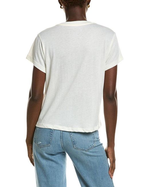 Chaser Brand White Journey Small Town Girl T-Shirt