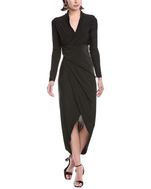 Rachel Roy Black Bret Midi Dress