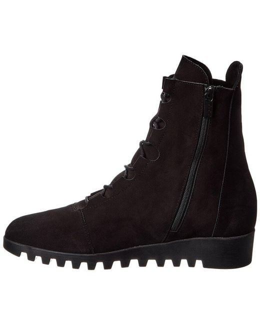 Arche Black Lombox Suede Bootie
