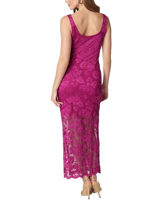 Bebe Purple Maxi Dress