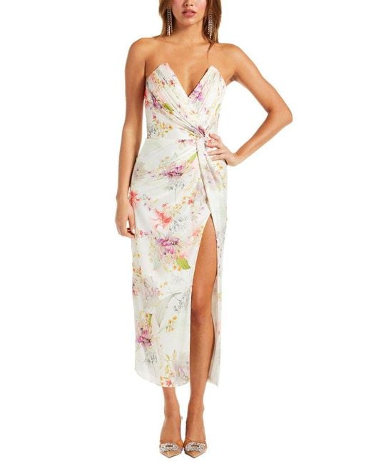 Katie May White Come On Home Midi Dress