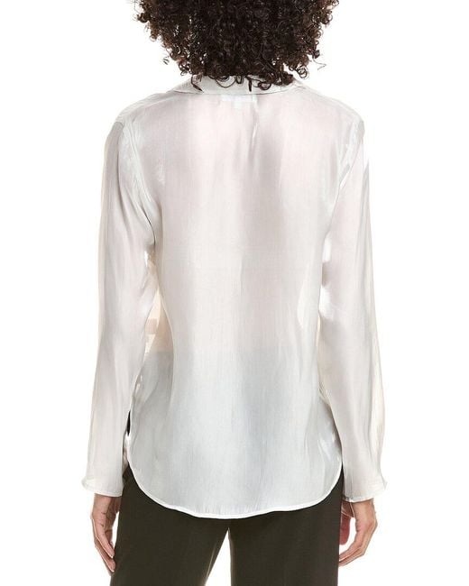 Bella Dahl White Clean Shirt