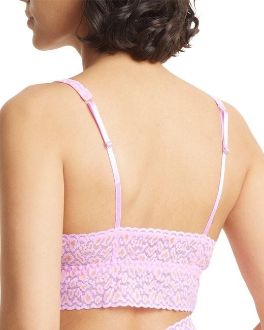 Hanky Panky Pink Leopard Dye Retro Bralette