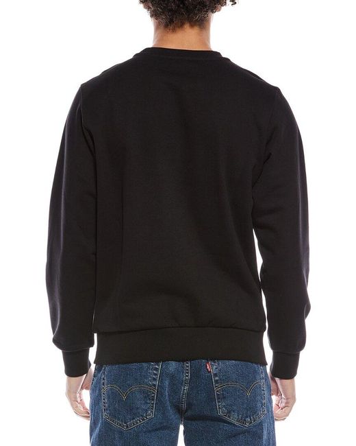 DIESEL Black Girk Crewneck Sweatshirt for men