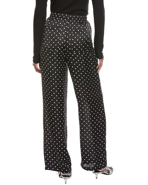 Cece Black Elastic Waist Pant