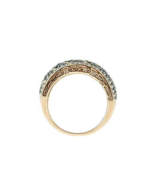 Suzy Levian Green 14k Rose Gold 1.62 Ct. Tw. Diamond Ring