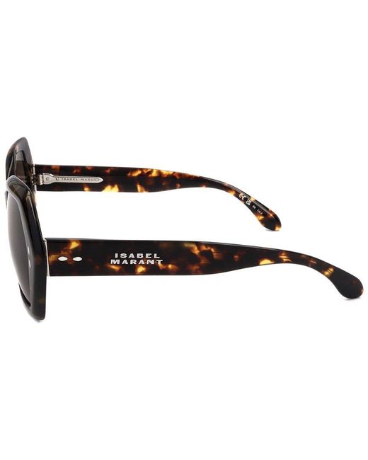 Isabel Marant Brown 53Mm Sunglasses