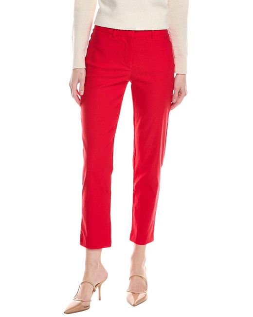 Nanette Lepore Red Skinny Leg Pant