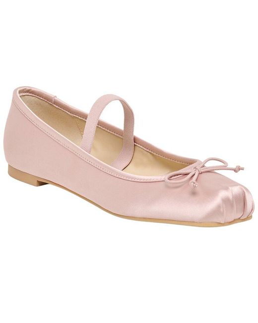 Dolce Vita Pink Gavino Satin Flat