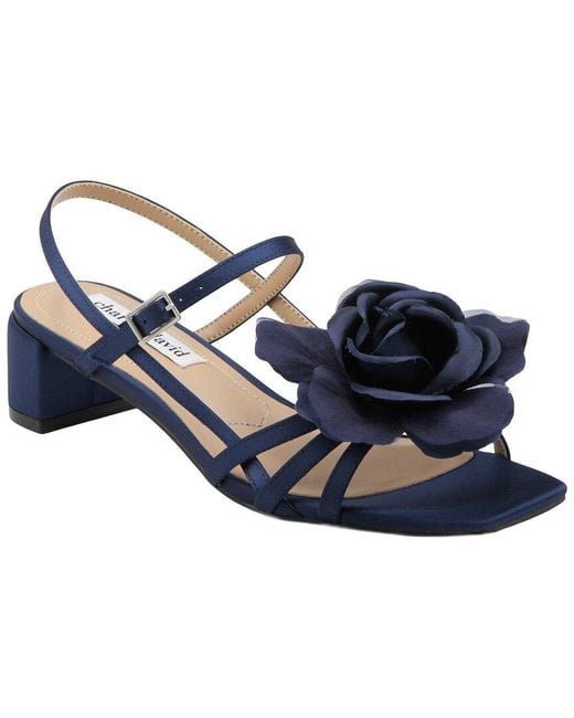 Charles David Blue Deb Sandal