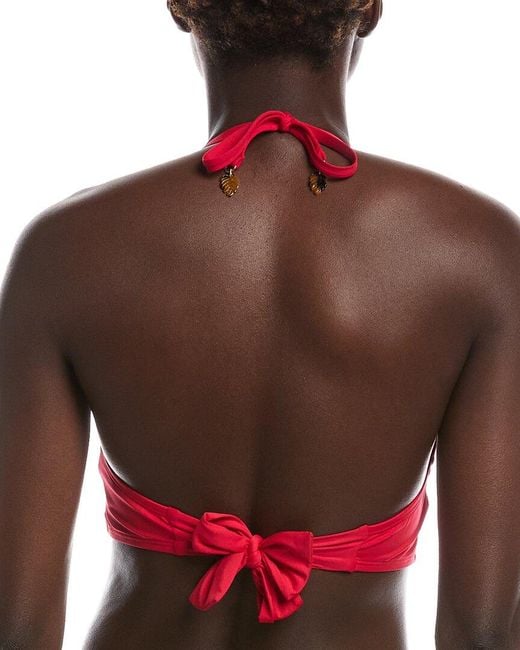 Tommy Bahama Red Pearl Novelty Halter Top