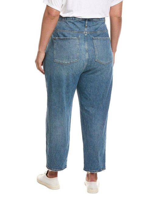 Madewell Blue Classic Peralta Wash Straight Jean