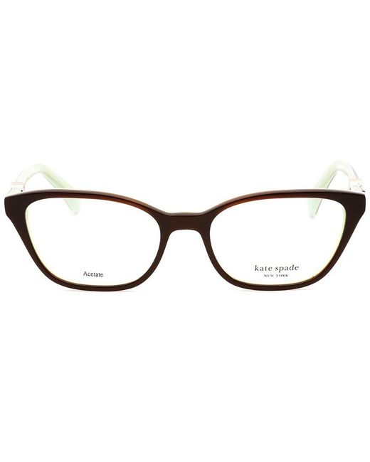 Kate Spade Brown Emmalee 49Mm Optical Frames
