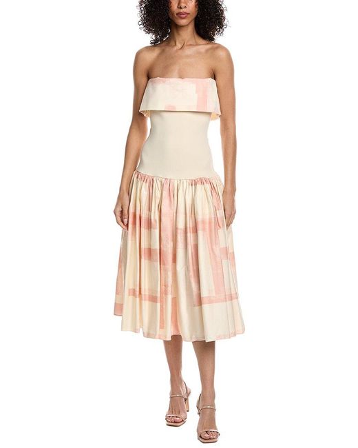 Alexis Pink Robia Midi Dress