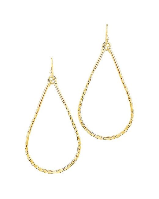 Sterling Forever Metallic Plated Dangle Earrings