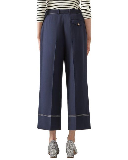 L.K.Bennett Blue Sophia Trouser