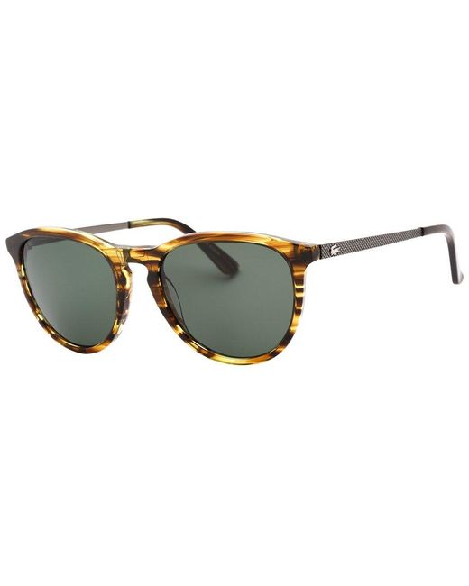 Lacoste Green L708S 50Mm Sunglasses