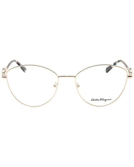 Ferragamo Yellow 55Mm Optical Frames
