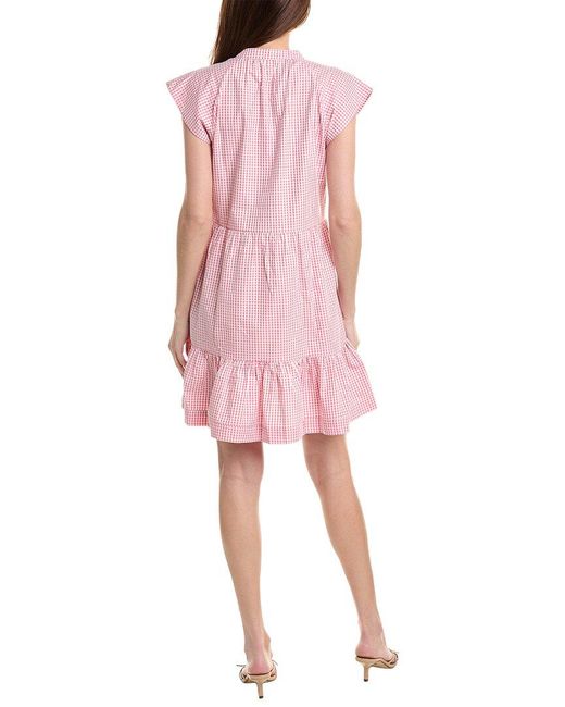 tyler boe Pink Claudia Mini Dress
