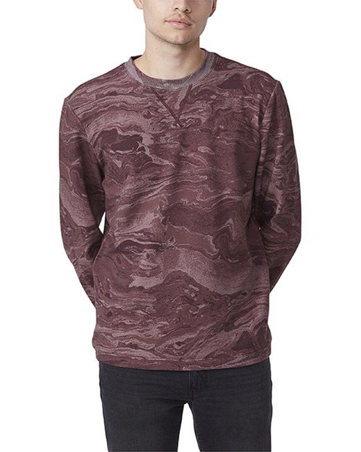 PAIGE Red Jaxton Pullover for men