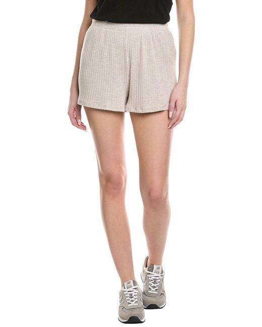 Z Supply Gray Horizon Rib Short