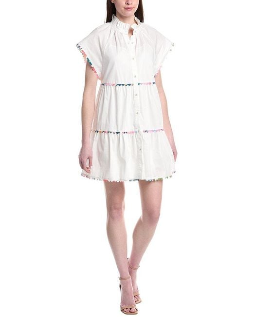 CROSBY BY MOLLIE BURCH White Whitley Dress