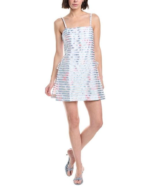 Lilly Pulitzer Blue Laken Skirted Romper