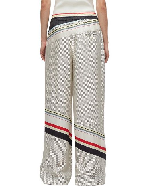 3.1 Phillip Lim Gray Ny Liberty Silk Pajama Pant