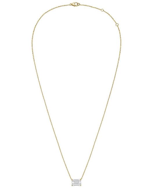 Diana M Multicolor Diana M. 14K 12.00 Ct. Tw. Lab-Grown Diamond Pendant Necklace