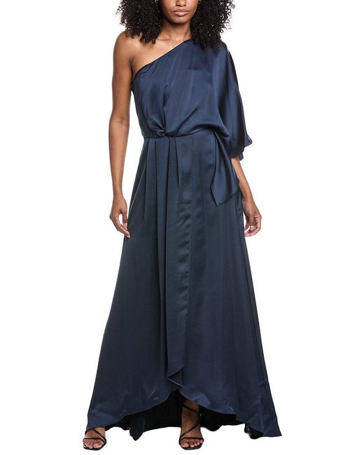 Ramy Brook Blue Simone Gown