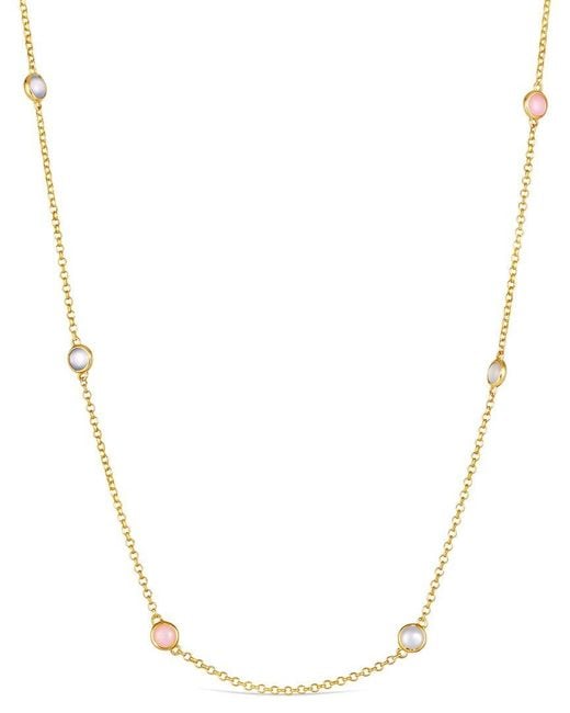 Le Vian Metallic Millennial 14K 0.50 Ct. Tw. Moonstone Necklace