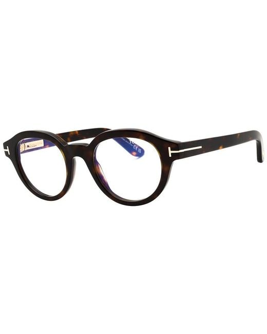 Tom Ford Black 49Mm Optical Frames for men