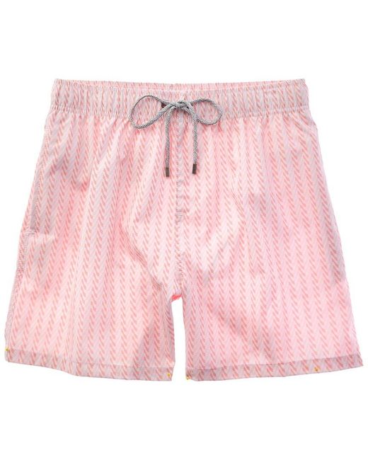 Vintage Summer Pink Swim Short for men