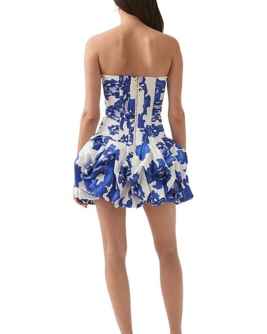 Vincent Blue Mini Dress
