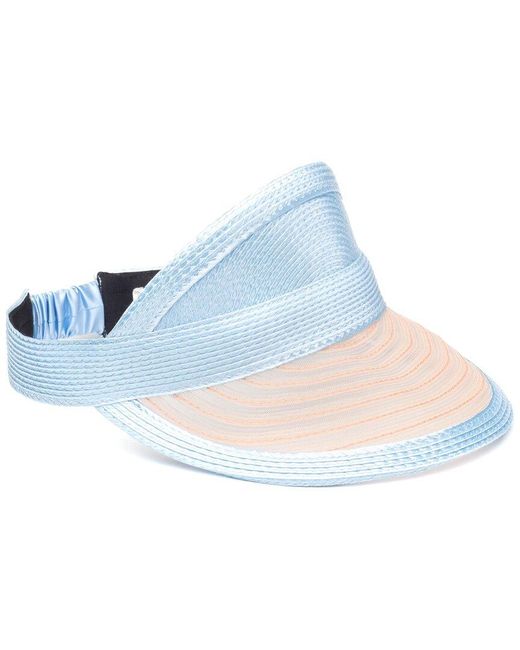 Eugenia Kim Blue Vicky Straw Hat