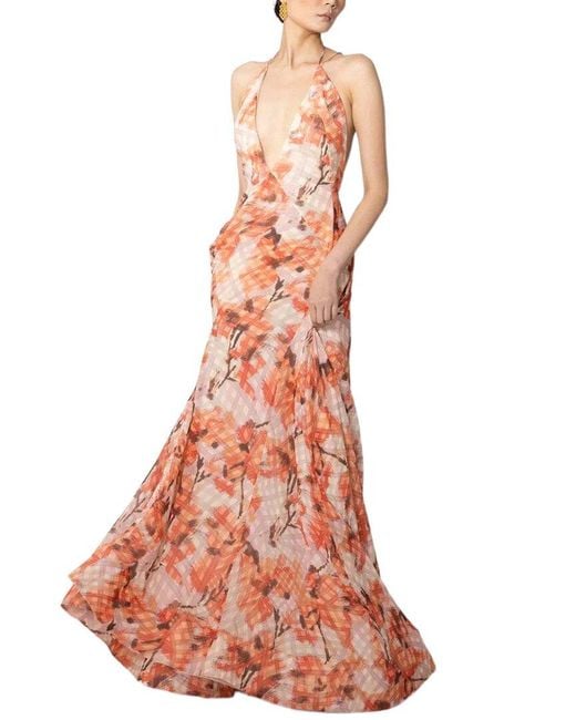 SAU LEE White Calista Dress