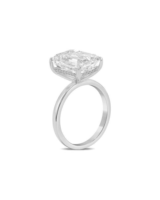 Lab Grown Diamonds White 18K.15 Ct. Tw. Lab-Grown Diamond Solitaire Ring