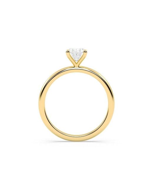 Lab Grown Diamonds White 14K 1.00 Ct. Tw. Lab-Grown Diamond Ring