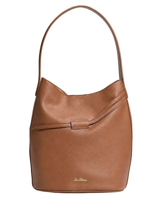 Sam Edelman Brown Bex Leather Tote