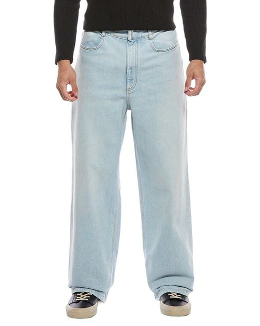 Givenchy Blue Wide-Leg Jean for men