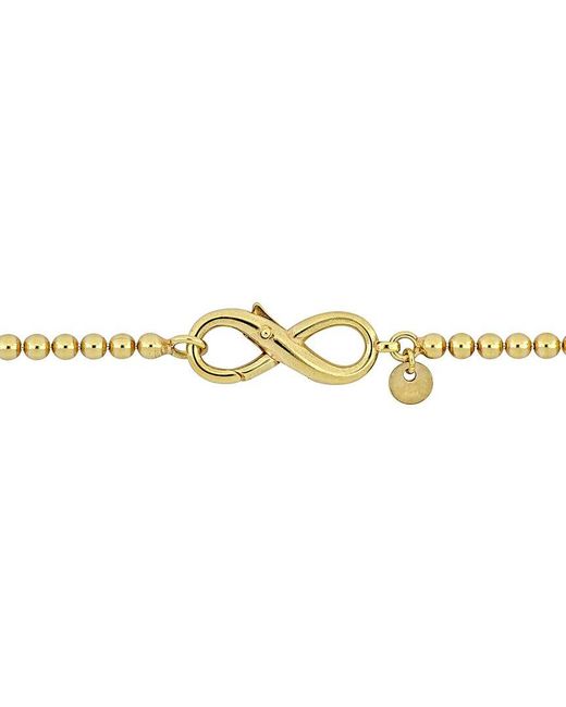 Italian Silver Metallic Ball Link Bracelet