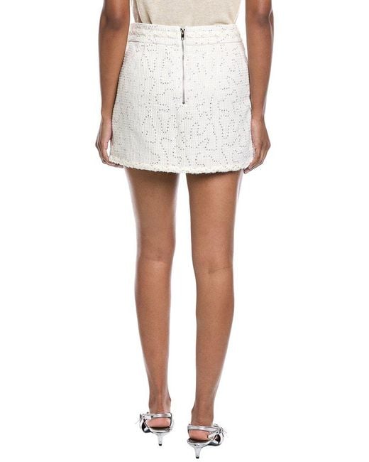 Walter Baker White Hope Mini Skirt